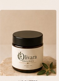 Olivara lip butter jar